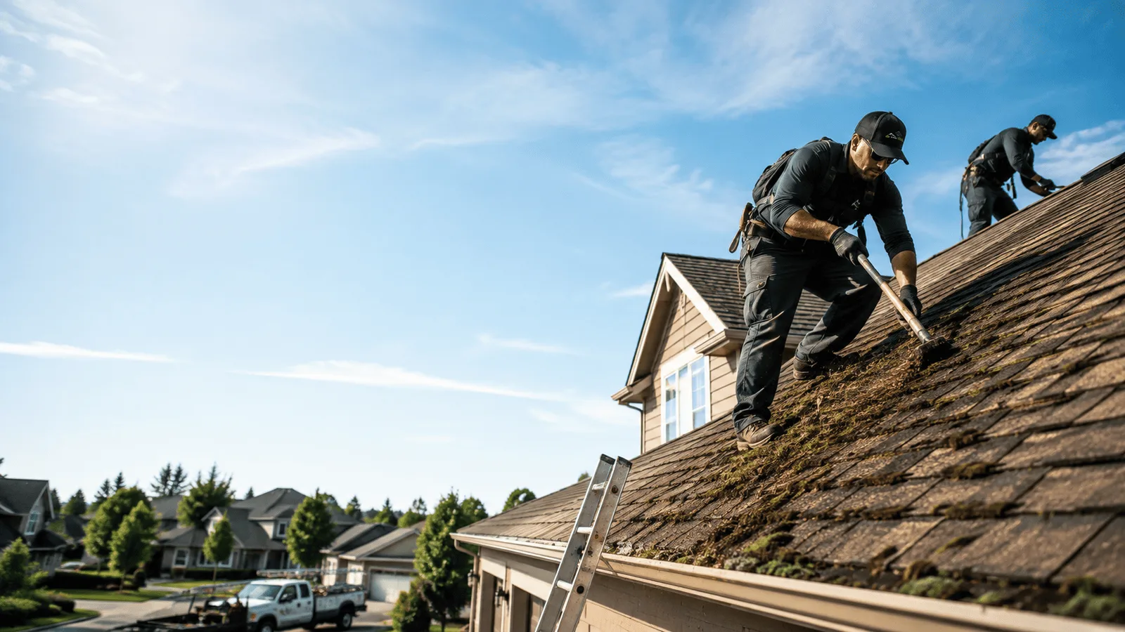 Roof Moss Removal in Del Rey, CA near me